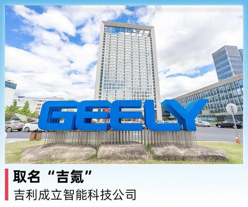 吉利集團(tuán)成立智能科技公司“吉氪”，聚焦前沿技術(shù)開發(fā)